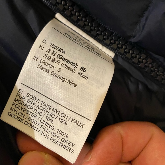 🆕 Nike X Sacai Fur Puffer Jacket - Picture 4 of 16